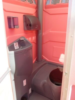 Pink Toilet Interior