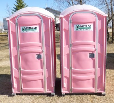 Pink Toilets