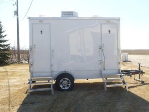 VIP toilet trailer