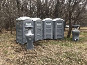 Portable toilet rental in Winnipeg